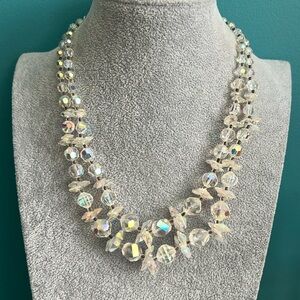 Vintage Vendome AB Crystal Necklace